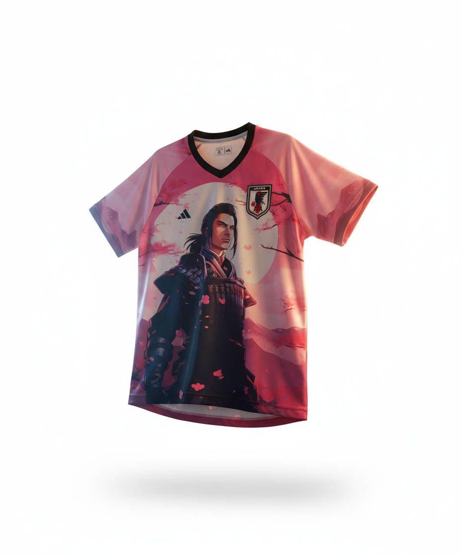 Maillot Japon Concept Edition floral samuraï