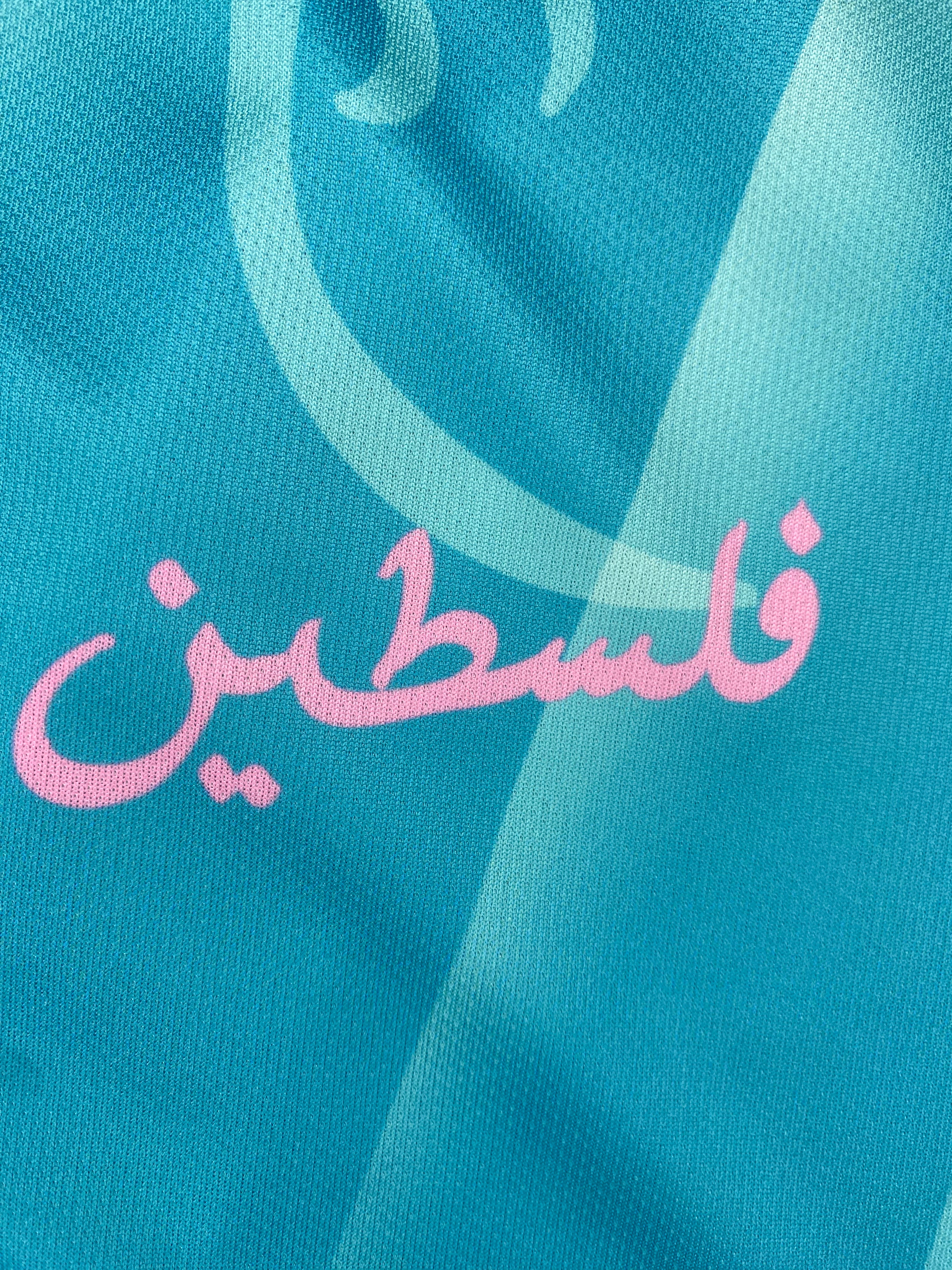 Maillot FC Palestine-Édition Spéciale Bleu/Rose